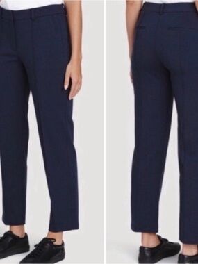 Kit And Ace Coastline Straight Leg Trouser Navy Tencel
Cashmere Blend Pants Sz 4